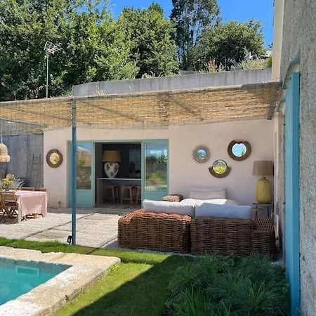 Casa Soleada Con Jardin Y Vistas Al Mar En Feriehus *