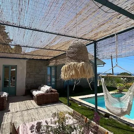 Casa Soleada Con Jardin Y Vistas Al Mar En * Sanxenxo